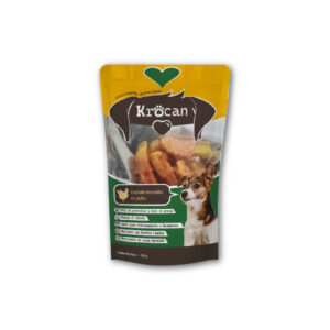 Camote envuelto en pollo Krocan 100g - Snack premium para perros